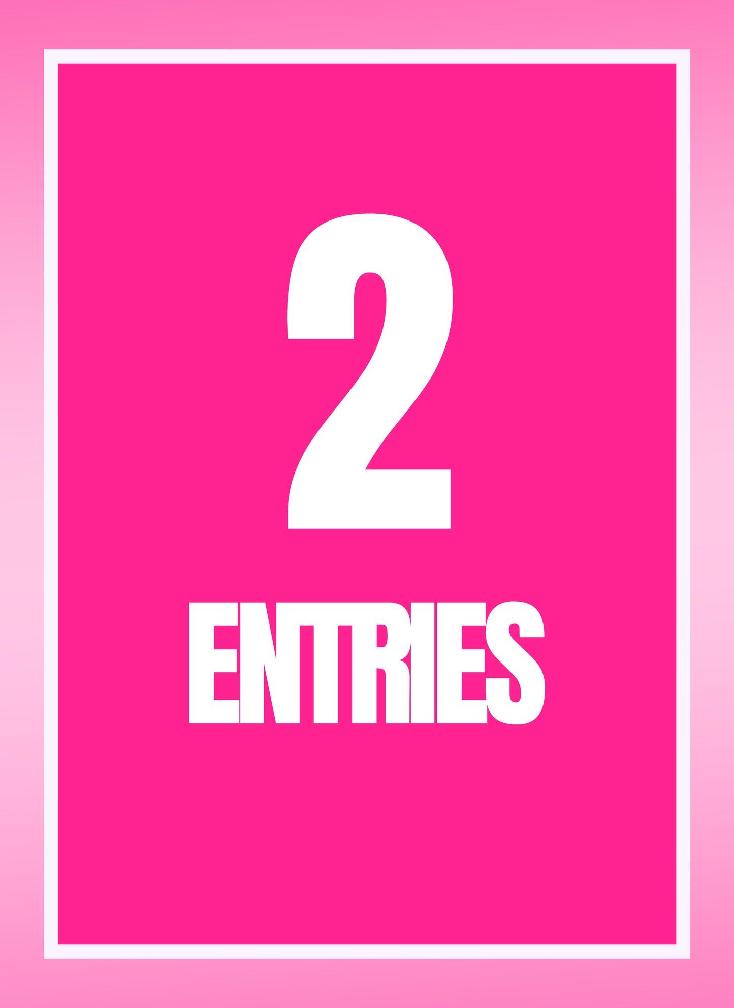 TWO ENTRIES